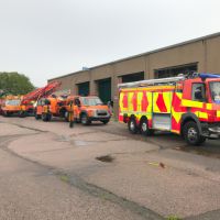 The Academy of Fire and Rescue Services held an open day with convoy parades, firefighting and rescue demonstrations | am730